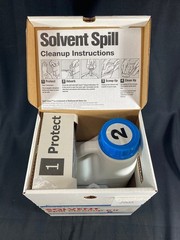 MALLINCKRODT Laboratory SPILL TAMER Solvent Cleanup Control Kit V609-01
