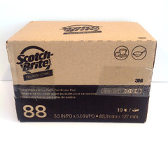 Box of 10 3M Scotch-Brite 88 Extra Heavy-Duty Pot ‘n Pan Scour Pad 5 x 3.5″ NEW