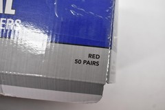 ShuBee Original Red Shoe Covers Disposable Boot Protectors Box Of 50 Pairs