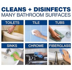 P&G Pro Comet Disinfecting Sanitizing Industrial Bathroom Cleaner 1 Gal (3.78L)