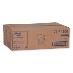 Tork 7171600 7.5 in. x 630 ft. Universal Hand Towel Roll – White (6 RL/CT) New