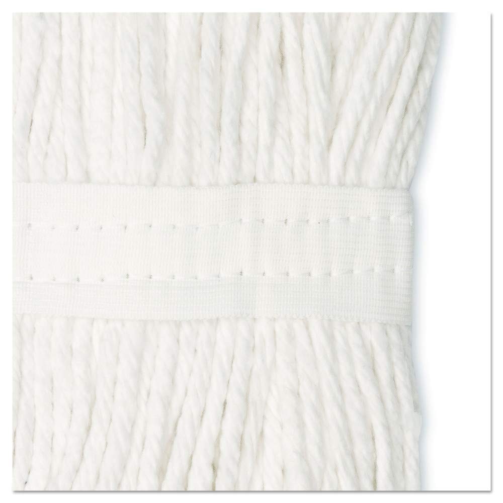 Boardwalk 2020CCT Cut-End Wet Mop Head, Cotton, White, 20, 12/Carton White