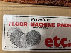 ETC of Henderson Premium 20″ Monster Floor Scrubber Buffer Pads 5 Pack 215302