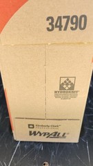 Pair of WypAll X60 Heavy cleaning towels white w/pop up box 34790 (Made in USA)