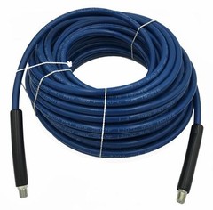 1/4″ x 75′ Blue Carpet Cleaning Solution Hose 3000 PSI