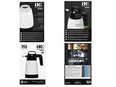 IK MULTI Pro 2 Manual Pump Sprayer, 1.5L (50 oz), Suitable for Acids