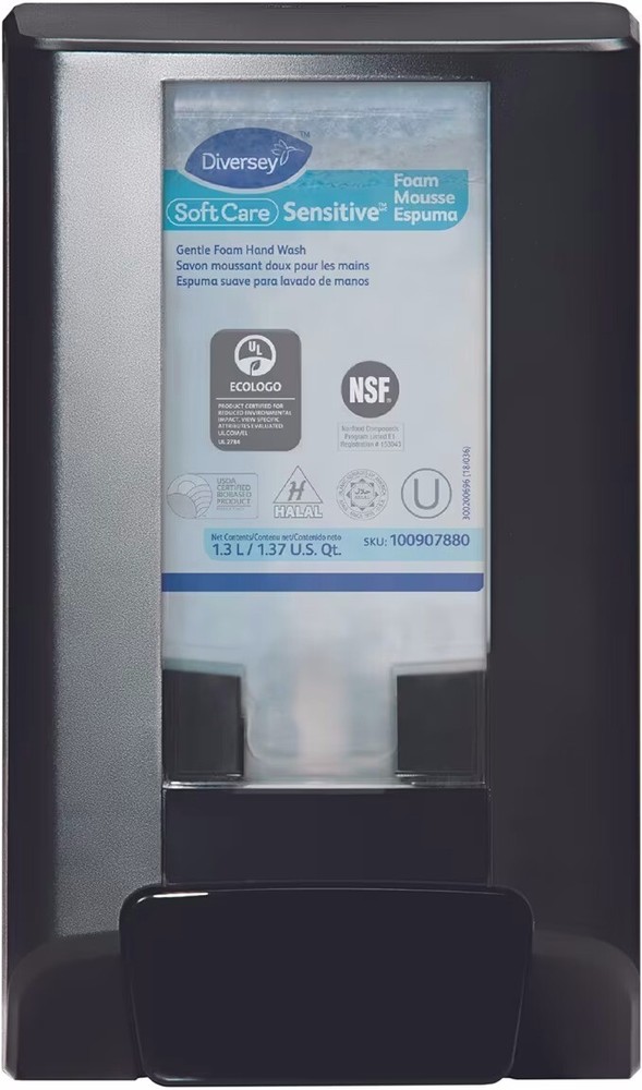 Diversey Intellicare Hybrid Dispenser for Soap/sanitizer, 1,200 Ml/1,300 Ml,