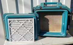 DRI-EAZ F284 DEFENDAIR AIR SCRUBBER HEPA 500 MICROBAN VARIABLE SPEED