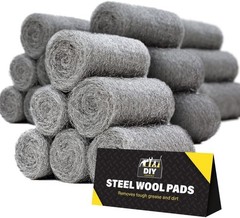 Steel Wool for Mice Control – 18 Pack Fine Grade Stainless Steel Wool for Fil…
