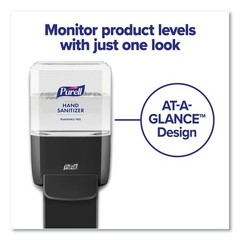 PURELL 502001 1,200 mL Push-Style Hand Sanitizer Dispenser – Graphite (1/CT) New