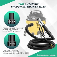 Shop Vac Extractor Kit,Spray Aspirating of Wet Vacuum Hose Extractor Kit,with…
