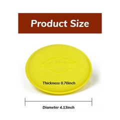 24pcs Car Waxing Polish Foam Sponge Wax Applicator Cleaning Tool Detailing Pads