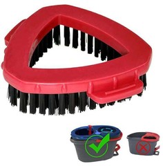 3 PACK! Scrub Brush for OCedar RinseClean 2 Tank, O Cedar Scrubber Mop Head 3pcs