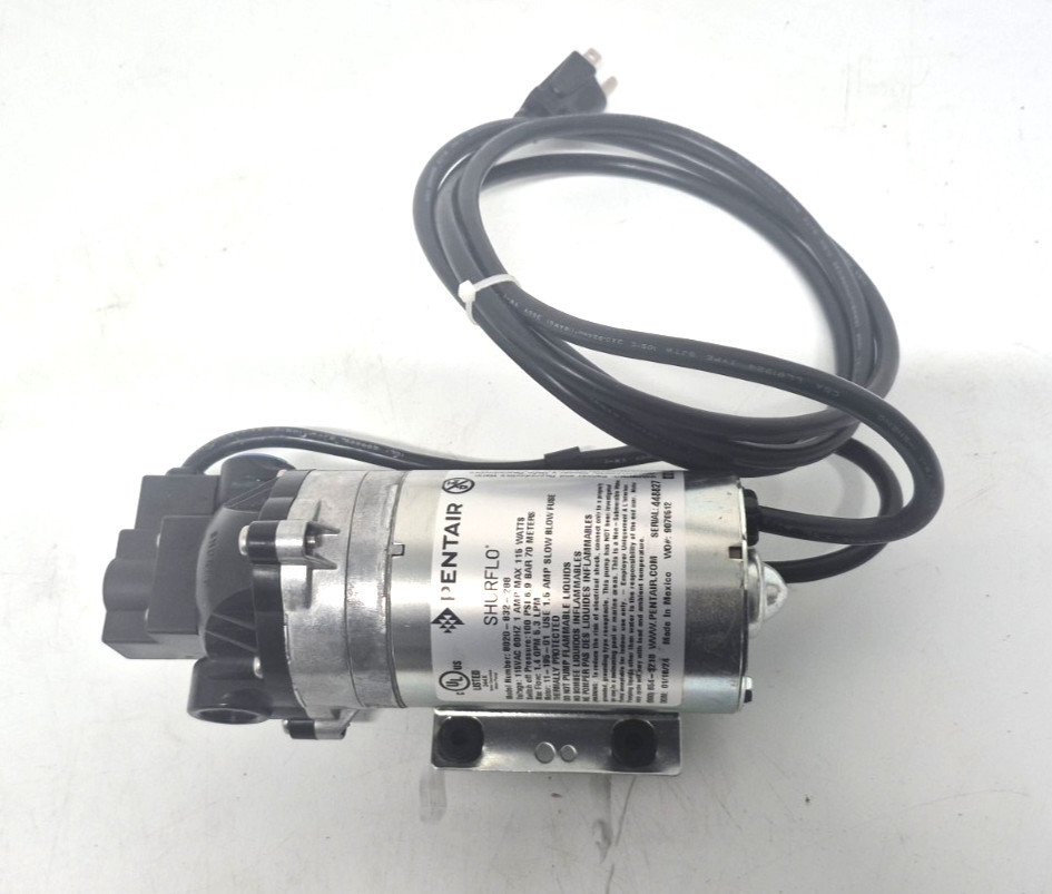Shurflo 8020-832-288, 100psi 115volts Viton pump w/100psi Switch
