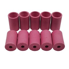 HOLDWIN Sandblaster Gun Nozzles 10Pcs Tip Sand Blaster Replacement Small, 6mm