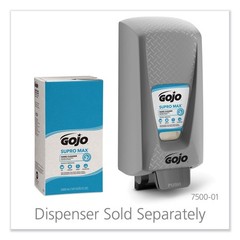 GOJO 7572 SUPRO MAX 5000 mL Hand Cleaner Refill for PRO TDX Dispenser (2/CT) New