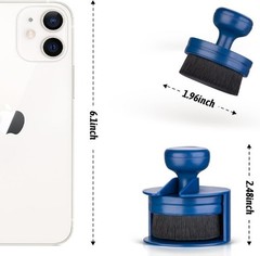 Car Tire Shine Applicator Brush with Stand for Auto Detaili Size: 1Color: Blue