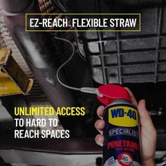 WD-40 Specialist EZ-Reach Penetrant Spray 13.5 oz (3-Pack) Rust Remover NEW