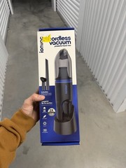 IonVac Cordless Portable Rechargeable Hand Vacuum w/ Stand, Dusting Brush, Wand