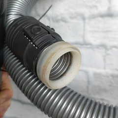 Miele Classic C1 Canister Vacuum Replacement Hose & Handle SBAN0 Silver Black