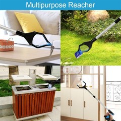 Grabber Reacher Tool, 32″ Foldable Picker Upper 32 Inch (Pack of 1), blue1