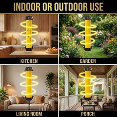 Sticky Fly Stick (2 Pack), for Mosquitoes, Trap YELLOW