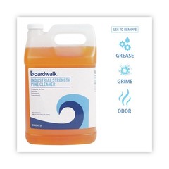 Boardwalk 4734 1 Gallon Industrial Strength Cleaner – Pine Scent (4/Carton) New