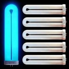 Bug Zapper Replacement Light Bulb 15 Watt, U 7.7×1.6×0.95 inches, White