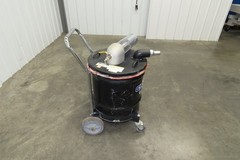 GuardAir N201DCNED Pneumatic 20 Gal Drum Wet/Dry Vacuum 60CFM Venturi