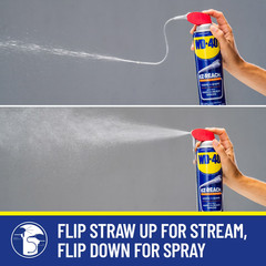(3 pack) WD-40 EZ-REACH Original Formula Multi-Purpose Lubricant Spray 8 in. Fle