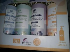 Greenerways Hand Soap Citrus Lavender, Mint & Unscented 16 Fl Oz 4-Pack USA Made