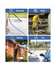 Pressure Washer Hose 200FT 3/8″ for Cold and Hot Water 212°F, with Swivel Q