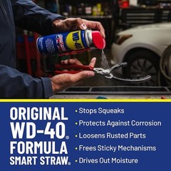 New Multi Purpose Original WD-40 Formula Lubricant Spray 3-PACK w/. Smart Straw