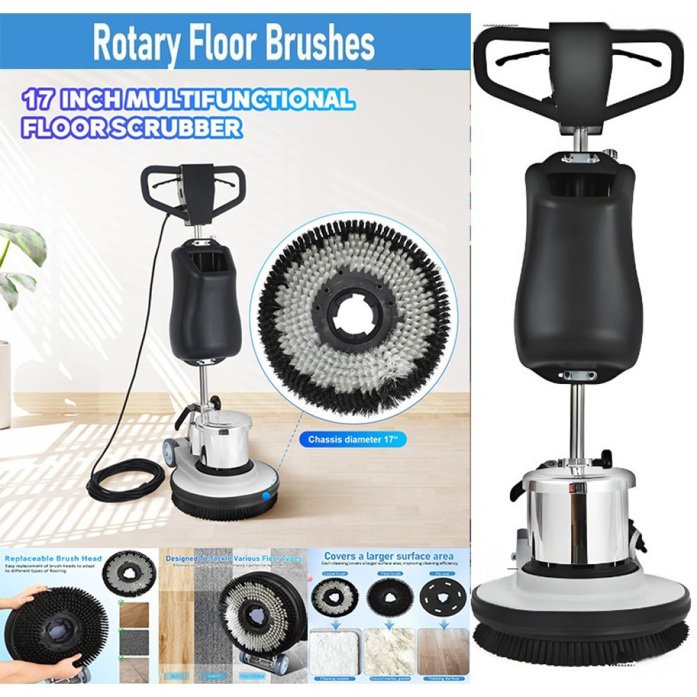 110V Commercial Household Carpet Floor Cleaning Scrubbing Polishing Machine