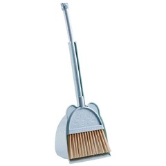 MAYEV Mini Broom with Dustpan for Kids,Little 1 Count (Pack of 1), Blue