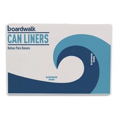 Boardwalk 1DK100 13 gal. 0.8 mil. Drawstring Kitchen – WT (50/RL, 2 RL/CT) New