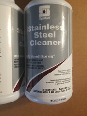 Lot Of 4 Spartan Stainless Steel Cleaner 32 oz RTU Handi Spray – Industrial Use