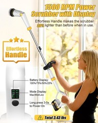 1500 rpm high-power electric cleaning brush