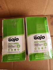 GOJO 7565 MULTI GREEN 5000 mL Hand Cleaner Refill for PRO TDX Dispenser(2/CT)New