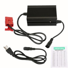 Floor Scrubber Pallet Jack Battery Charger 24V with SB120 120A RED Connector New