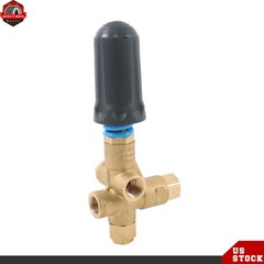 10.5 GPM 4500 PSI General Pump PULSAR4KHP Trapped Pressure Unloader Valve US