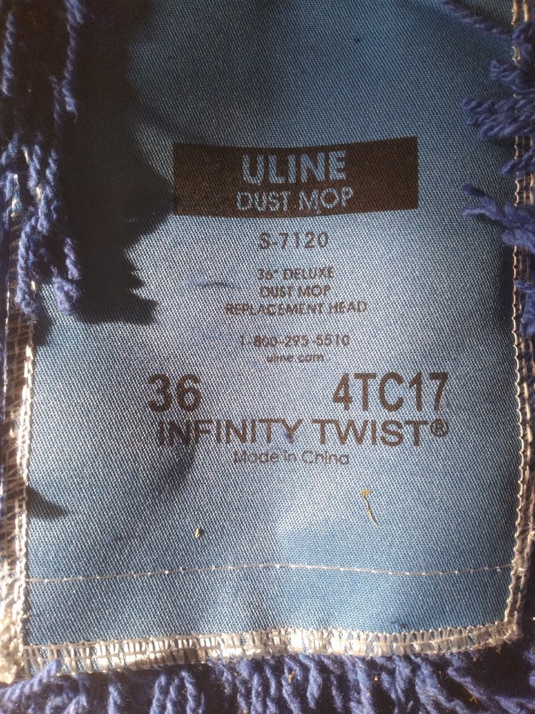 Uline 36 Inch Dust Mop Infinity Twist (Set Of 2)