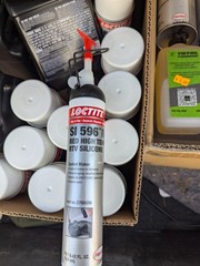 Henkel Loctite 2700556 SI 596RD Silicone Rtv HI Temp Redsuperflex 190ML NEW