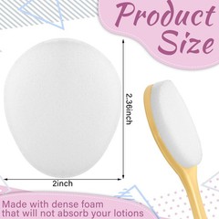 Heigble 15 Pcs Replacement Pads for Back Lotion Applicator Your Lotion…