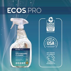 ECOS PRO PL98696CT 32 oz Daily Whiteboard Cleaner – Free & Clear (6/CT) New