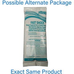 Rx Clear Mega Shock | 73% Calcium Hypochlorite | 1 lb per bag | 24-Bag Pack