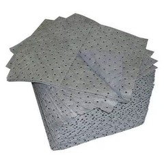 Oil-Dri Sorbent Pad, 23 gal, 15 in x 19 in, , Gray, Polypropylene L90530 Oil-Dri