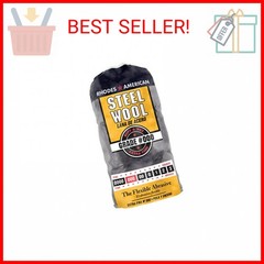 Homax – 33873210009 Steel Wool, Extra Fine Grade #000, 12 Pads