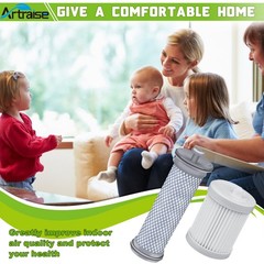 A10 Filter Replacement for Tineco A10/A11 Hero, A10-2+2 Pack-White