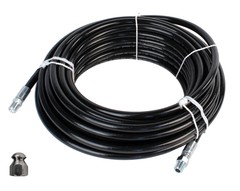 Schieffer 1/4″ x 150′ 4400 PSI Thermoplastic Sewer Jetter Hose & 12.0 Nozzle